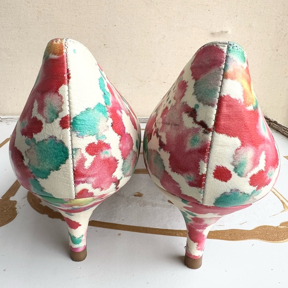 Lk Bennett Multicolor Patterned Heels - image 7